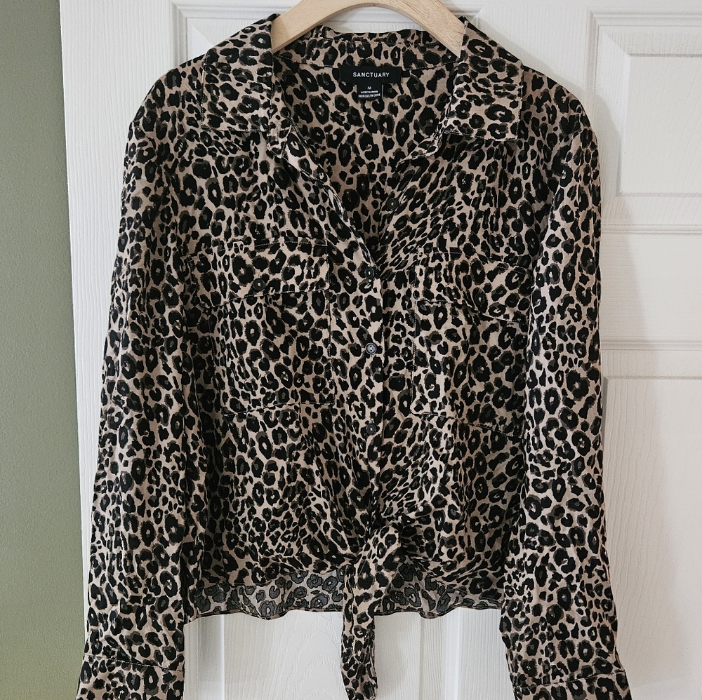 Sactuary Cheetah Print Sweater